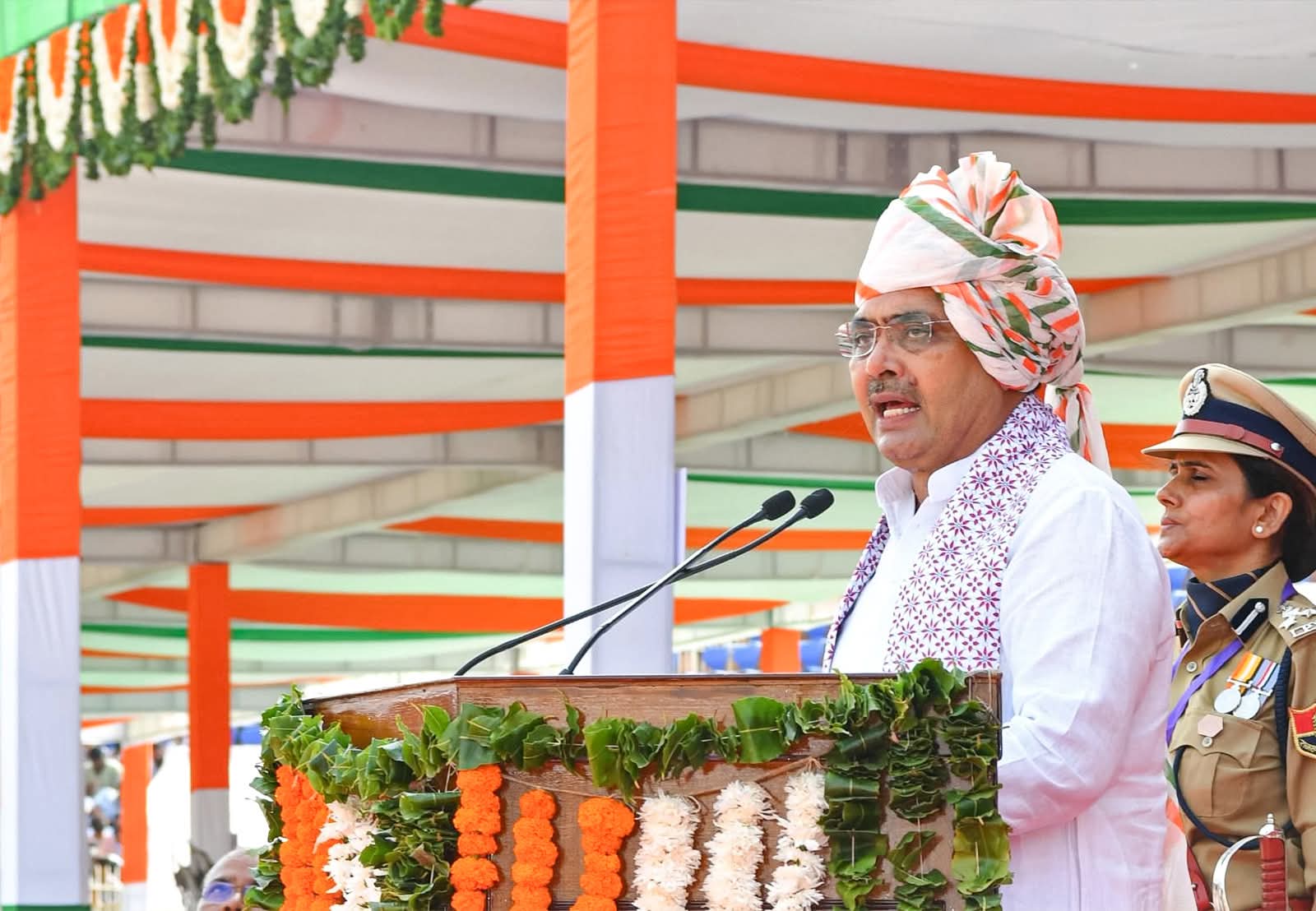 79वें स्वतंत्रता दिवस पर जोधपुर में राज्य स्तरीय समारोह, मुख्यमंत्री भजनलाल शर्मा ने किया ध्वजारोहण